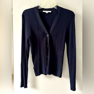 Loft Navy Cardigan size M